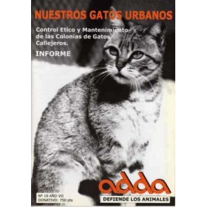 Revista nº 19. "Informe Nuestros gatos urbanos."