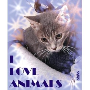 Camiseta I Love Animals Entallada